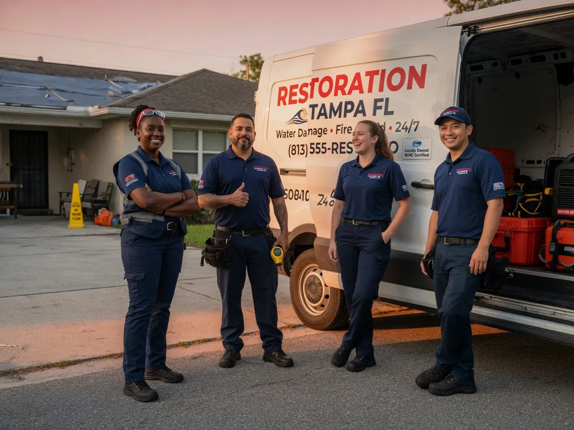 Water Damage Restoration company in Ledbetter, TX